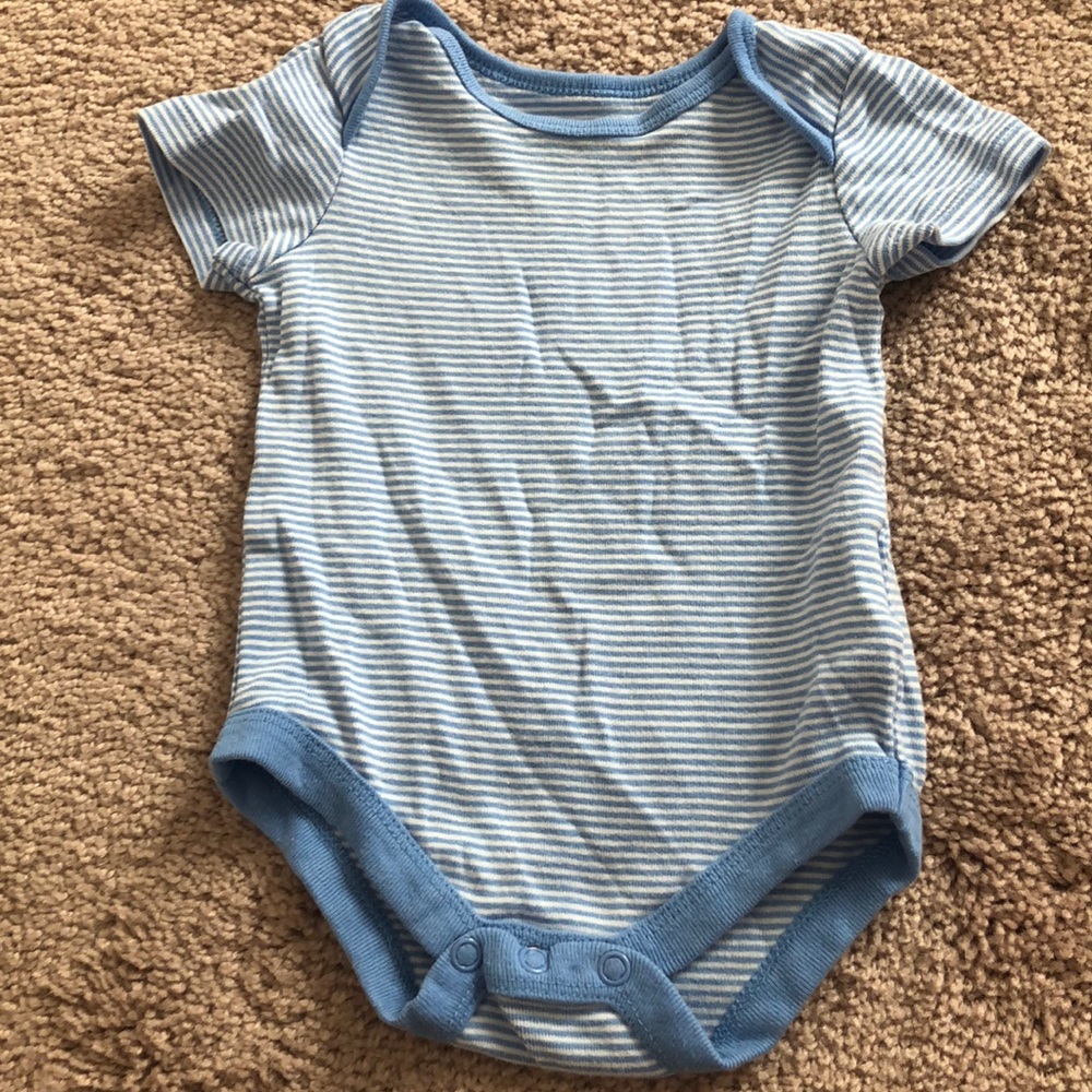 ✅Faded Glory Striped Onesie